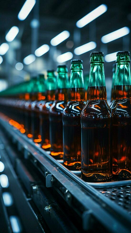 Bottling production line